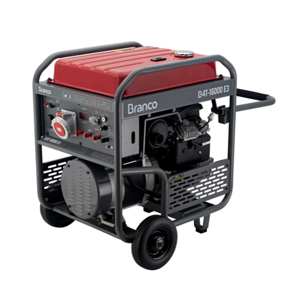Gerador 13,0 kW gasolina Branco B4T-16000 E3