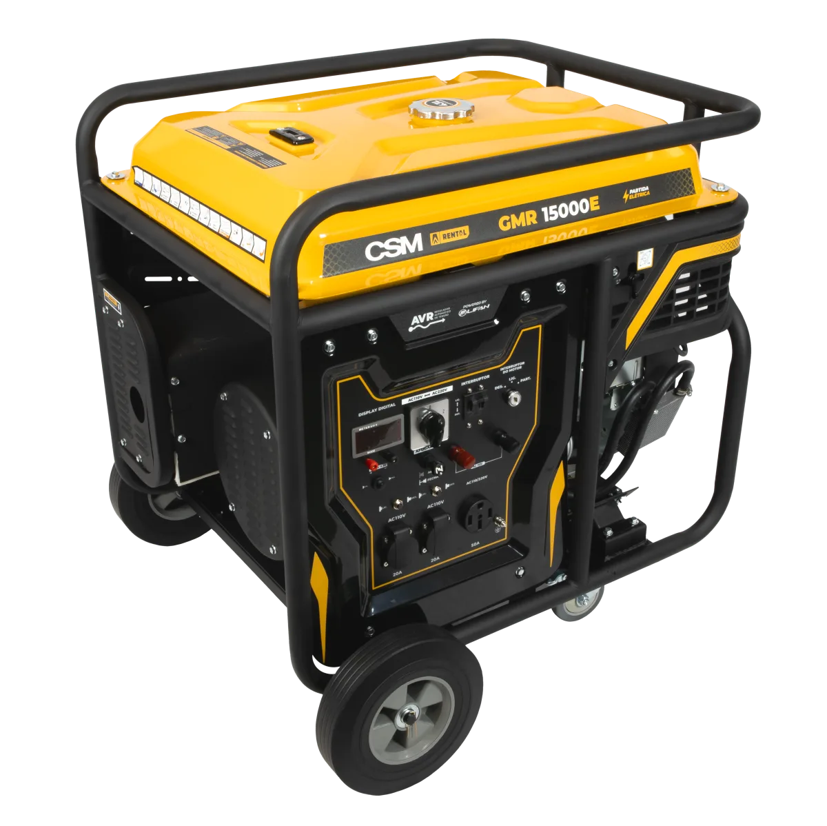 Gerador a Gasolina GMR 15000E Bivolt Mono. CSM