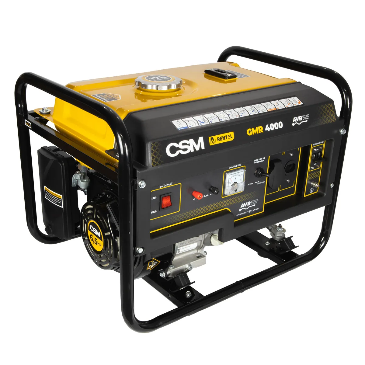 Gerador a Gasolina GMR 4000 Bivolt Mono. CSM
