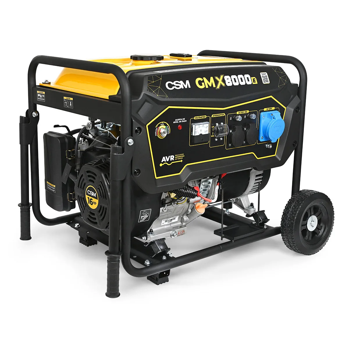 Gerador a Gasolina GMX 8000E Bivolt Mono. CSM