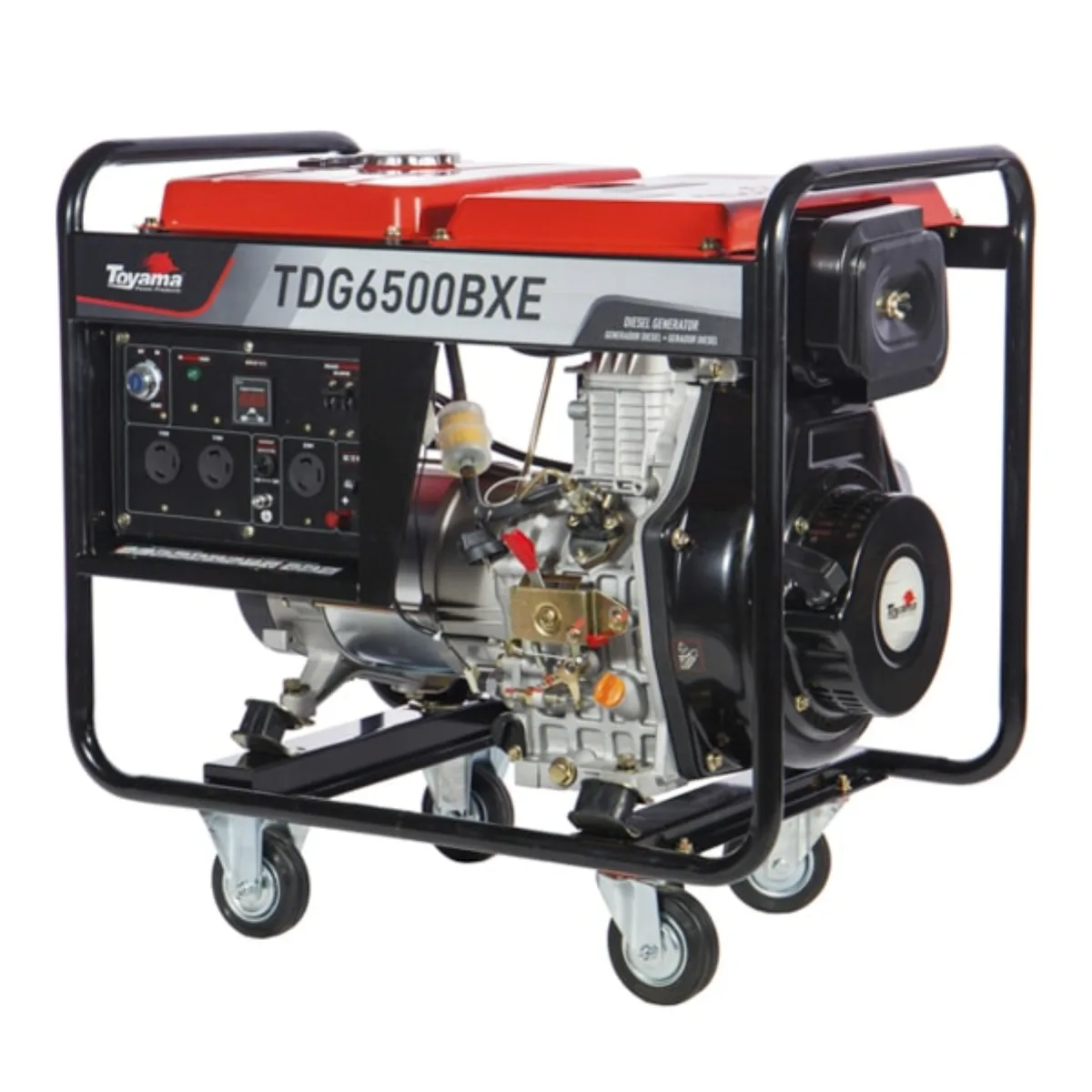 Gerador de Energia a Diesel - TDG6500BXE Toyama