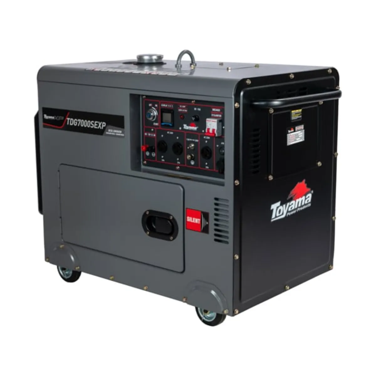 Gerador de Energia a Diesel - TDG7000SEXP Toyama