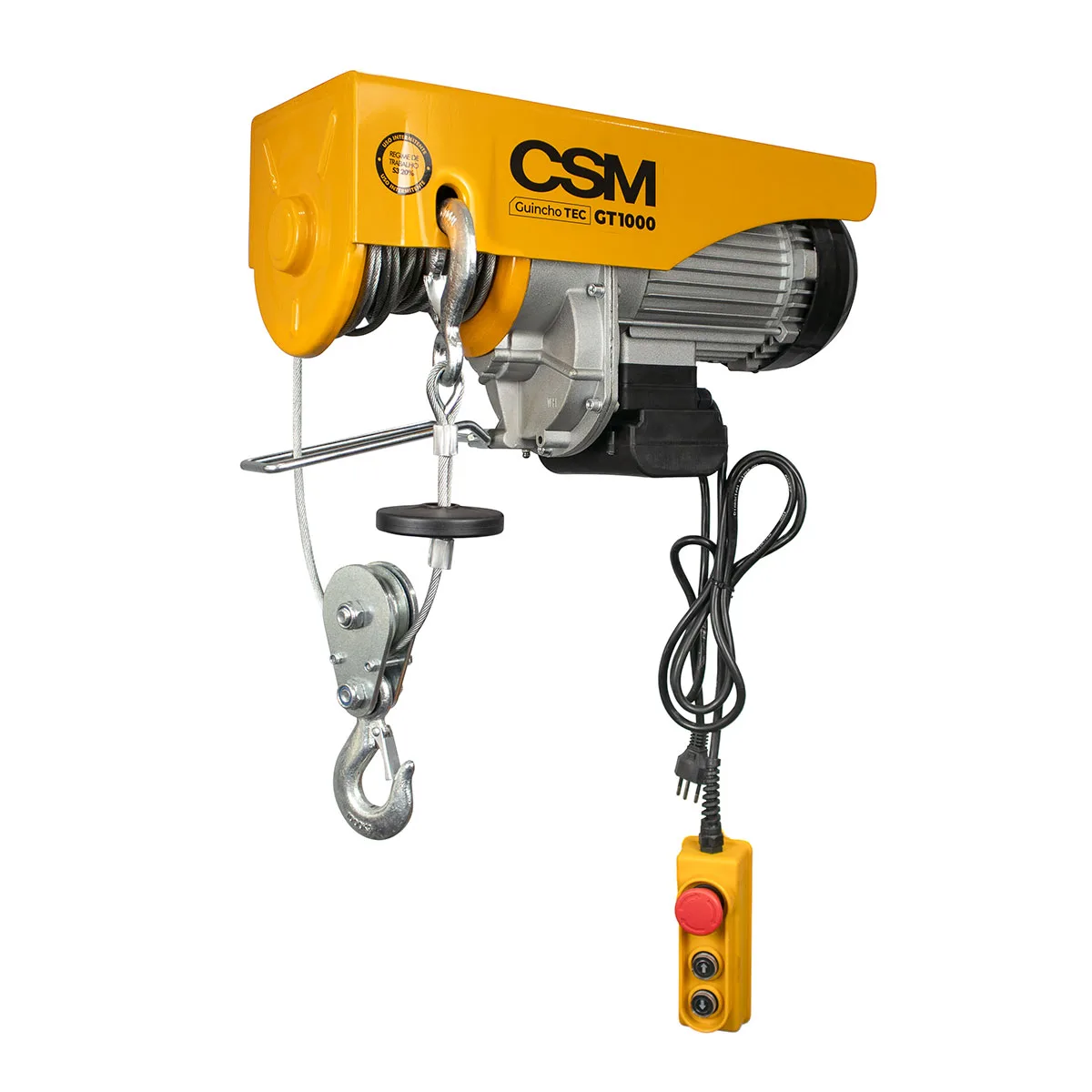 Guincho Elétrico TEC GT1000 Monof. 220v CSM