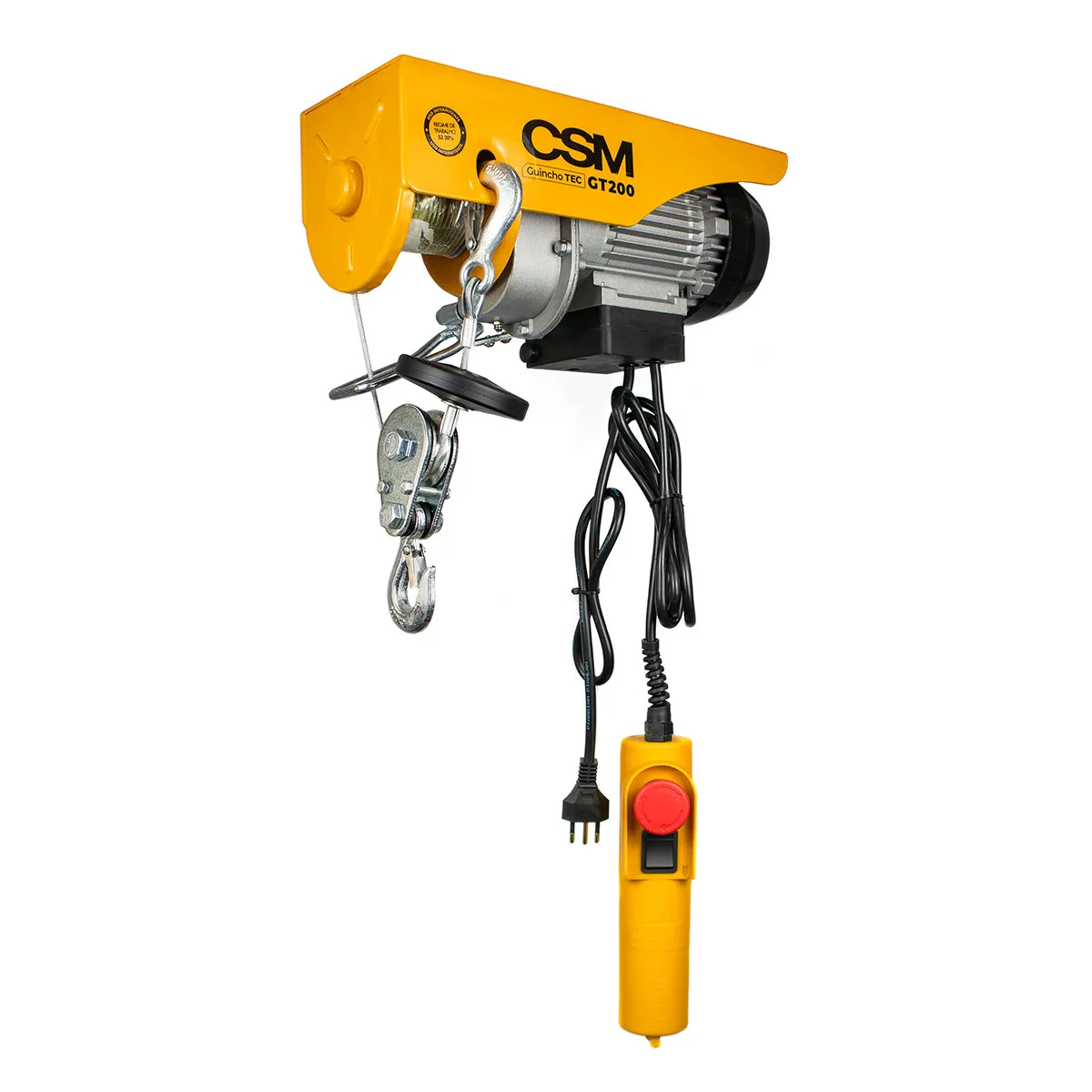 Guincho Elétrico TEC GT200 Monof. 127v CSM