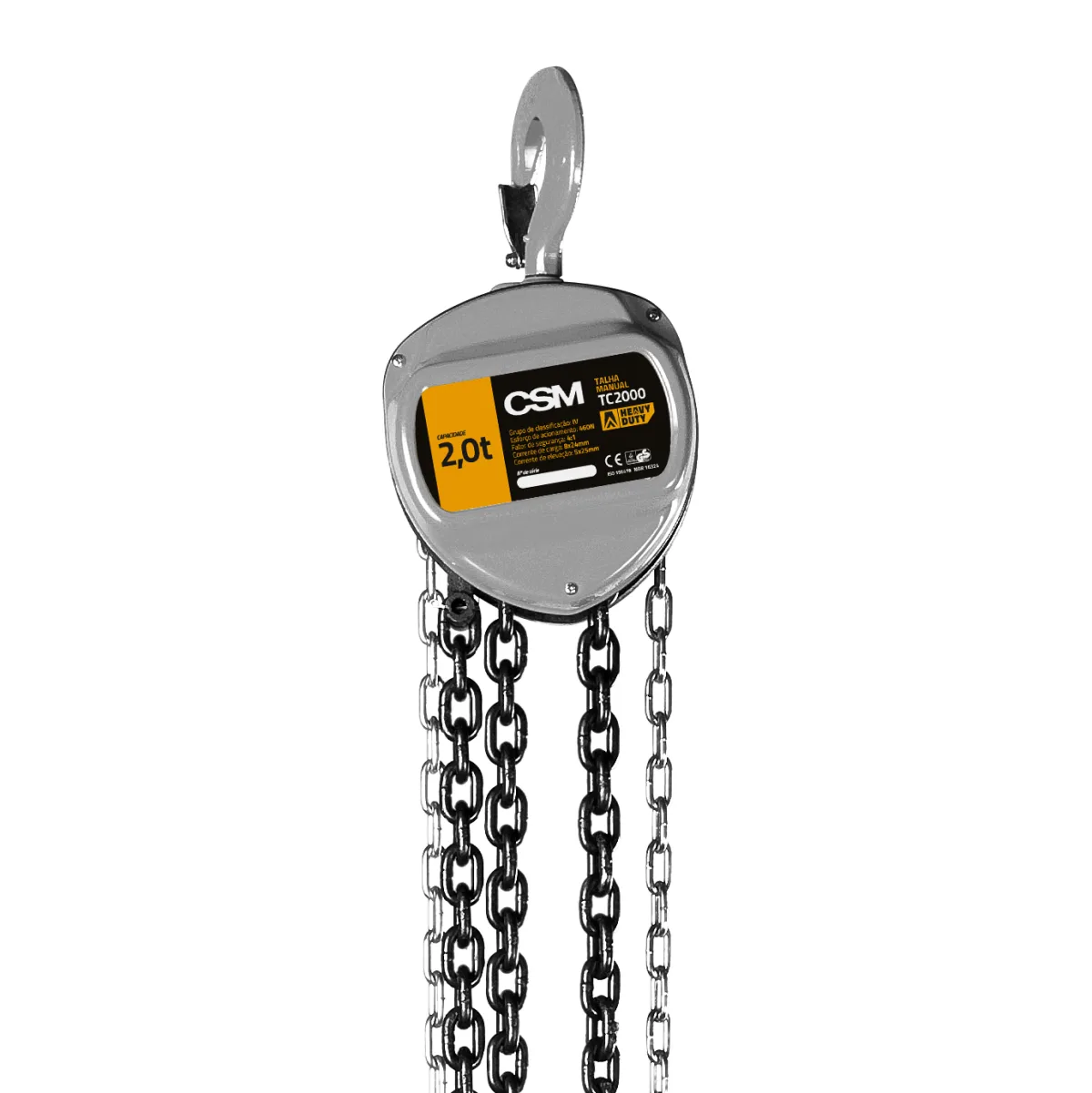 Talha Manual de Corrente TC 2000 3M CSM