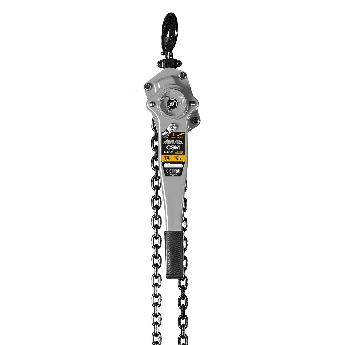 Talha Manual de Corrente com Alavanca TCA 1000 3m CSM