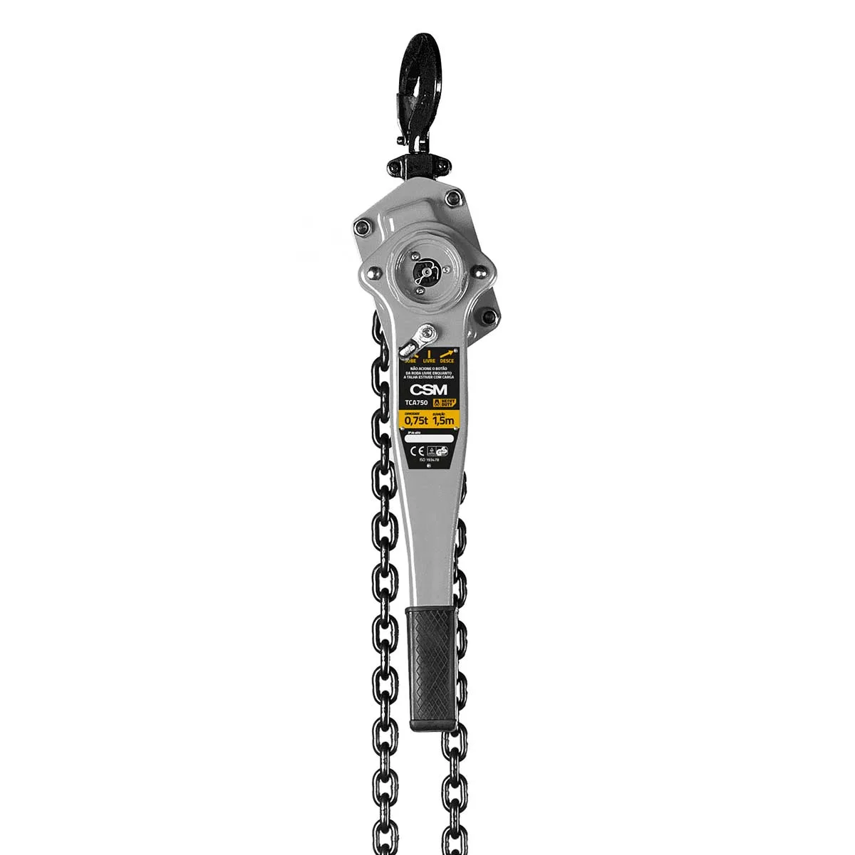 Talha Manual de Corrente com Alavanca TCA 1000 1,5m CSM