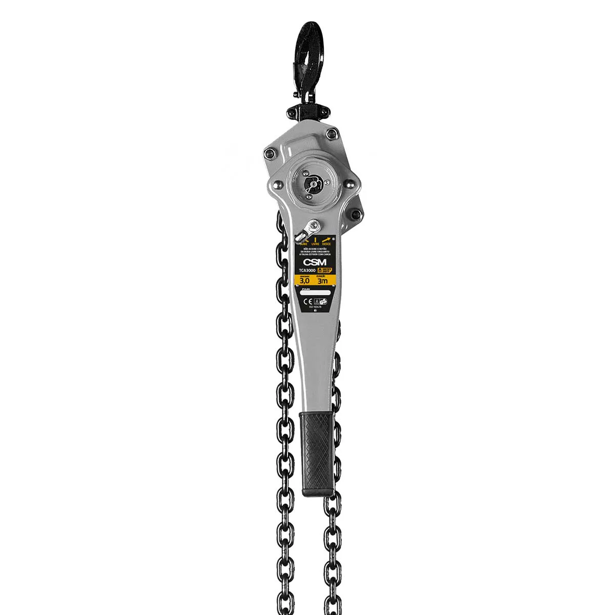 Talha Manual de Corrente com Alavanca TCA 3000 3m CSM