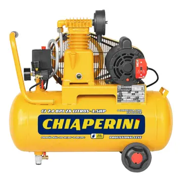 Compressor de ar 28 litros · 15 HP Chiaperini CJ 74 28L