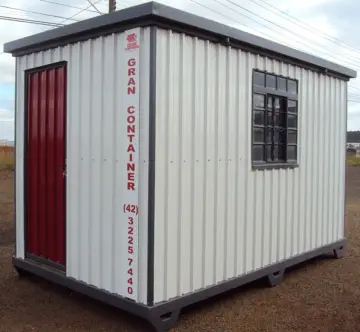 Container almoxarifado 4 m, 4 x 2,30 x 2,50 m