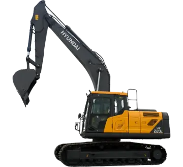 Escavadeira hidráulica 22 toneladas Hyundai HX220L