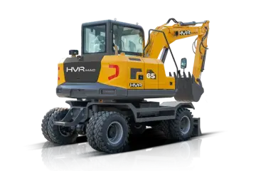 Escavadeira hidráulica de pneus HVR Mac HVR-ER65, 6.500 kg