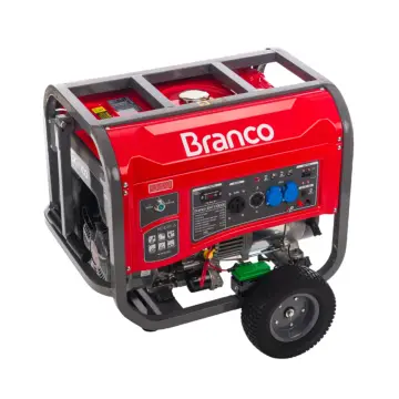 Gerador 9,5 kW gasolina Branco B4T-11000 E