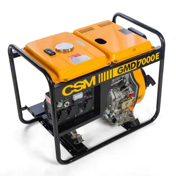 Gerador a Diesel GMD 7000E 127/220V Mono. CSM
