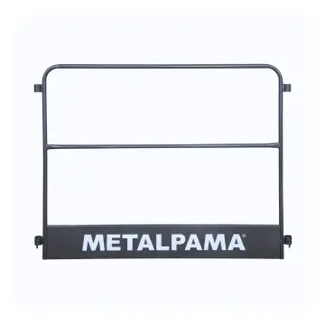 Guarda Corpo 1,50m Sem Porta (Fêmea) Cor Amarela Metal Pama