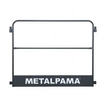 Guarda Corpo 1,50m Sem Porta (Macho) Cor Amarela Metal Pama