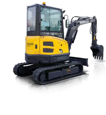 Mini escavadeira HVR Mac HVR-ME35, 3.500 kg