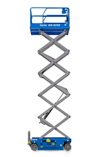 Plataforma tesoura 11,78 metros elétrica Genie GS-3246