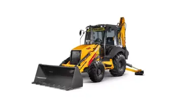 Retroescavadeira New Holland B110C, 97 hp e até 7.482 kg