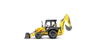 Retroescavadeira New Holland B95C, 97 hp e até 7.445 kg