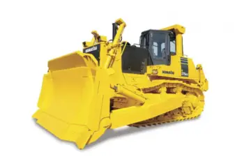 Trator de esteira Komatsu D275AX-5, 51.530 kg e lâmina 14,6 m³
