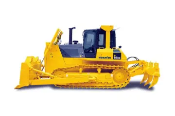 Trator de esteira Komatsu D85EX-15E0, 28.100 kg e lâmina 7 m³